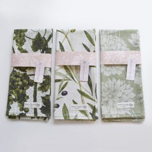 'Green Garden' Tea Towel Bundle