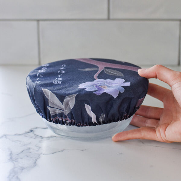 Japanese Garden Indigo Bowl Covers - Set of 3