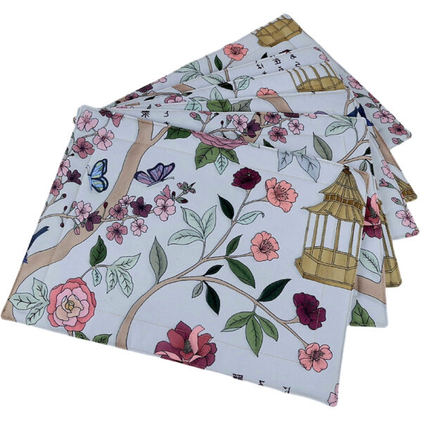 Japanese Garden Placemats Organic Pack of 6