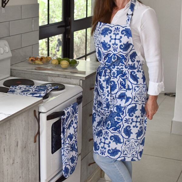 Cape Blue Kitchen Apron - Robyn Valerie