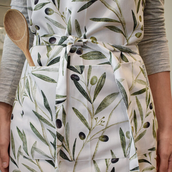 Olive Branch Apron by Robyn Valerie