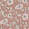 Trailing Dahlia Rosetta Wallpaper by Robyn Valerie