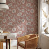Trailing Dahlia Rosetta Wallpaper by Robyn Valerie