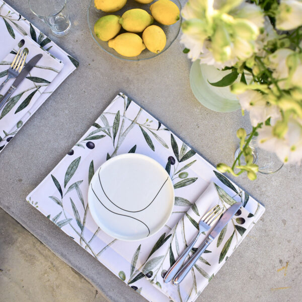 Robyn Valerie Olive Branch Placemats
