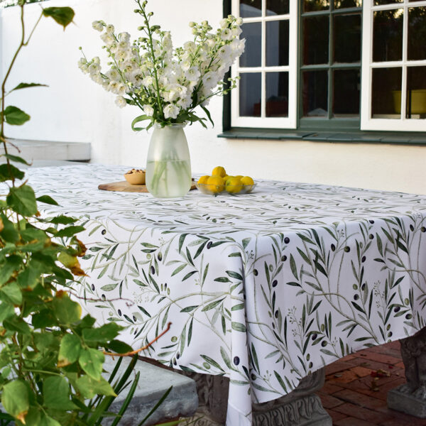 Robyn Valerie Olive Branch Tablecloth