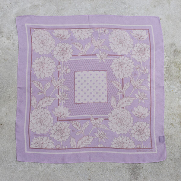 Silk Chiffon Scarf - Lilac