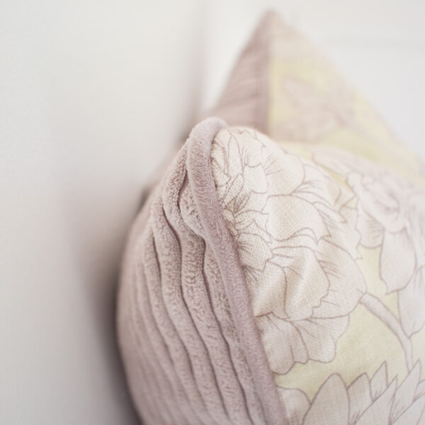 Mauve Corduroy Scatter Cushions