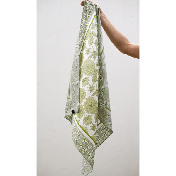 Silk Twill Scarf - Pistachio