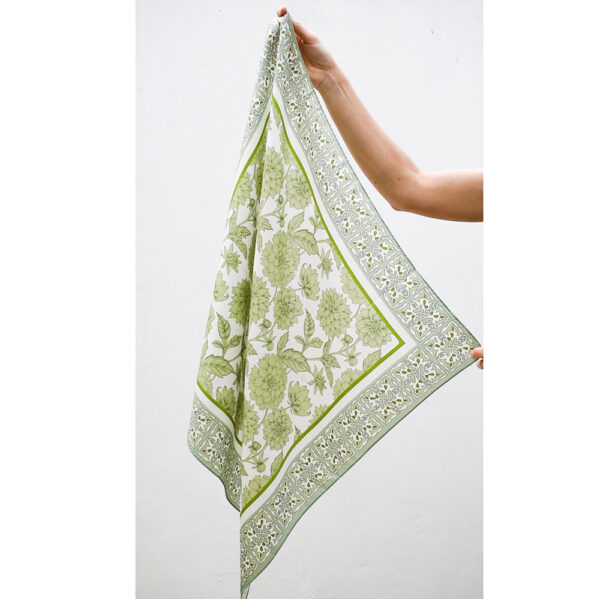 Silk Twill Scarf - Pistachio