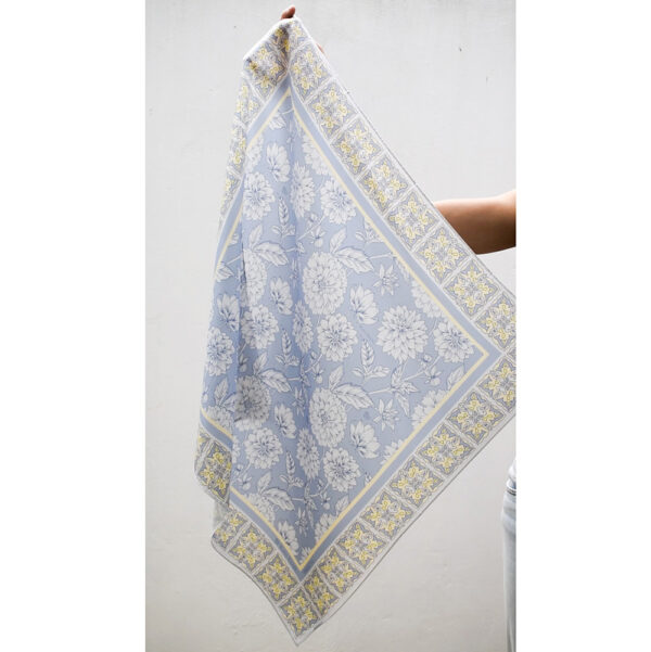 Silk Twill Scarf - Sky Blue