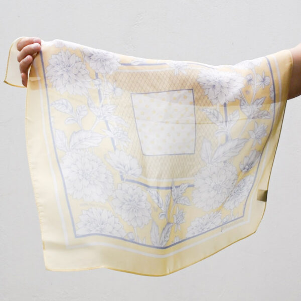 Silk Chiffon Scarf - Amalfi