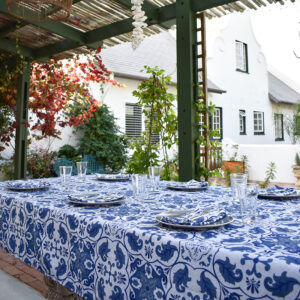 Cape Blue Tablecloth