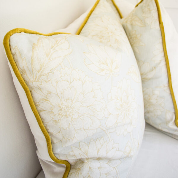 Cloud White Blooms Scatter Cushions