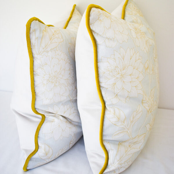 Cloud White Blooms Scatter Cushions