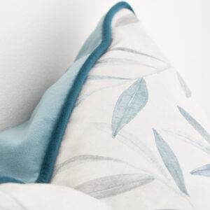 Olive Branch Scatter Cushions - Teal