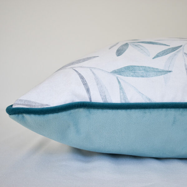 Olive Branch Scatter Cushions - Teal