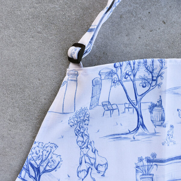 Toile du Cap Kitchen Apron (Classic Blue)