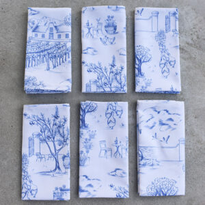 Toile du Cap Napkins (Classic Blue)