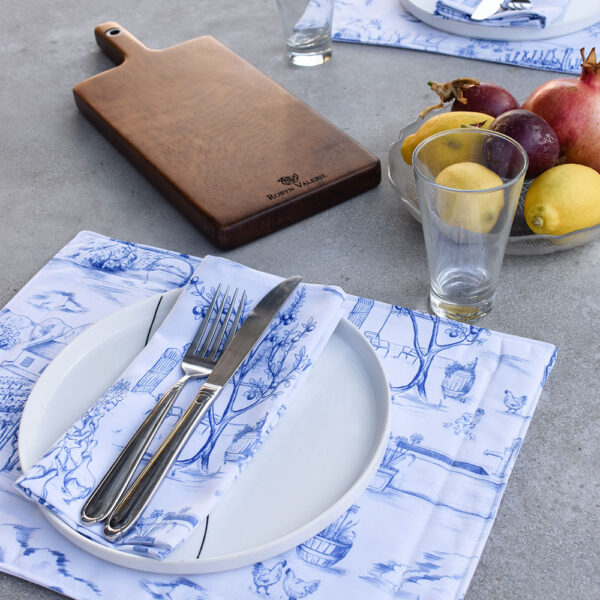 Toile du Cap Napkins (Classic Blue)