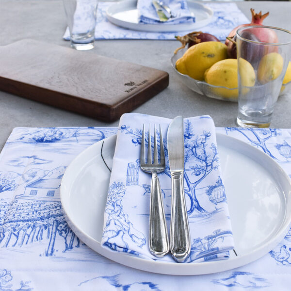 Toile du Cap Napkins (Classic Blue)