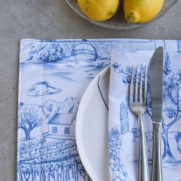 Toile du Cap Napkins (Classic Blue)