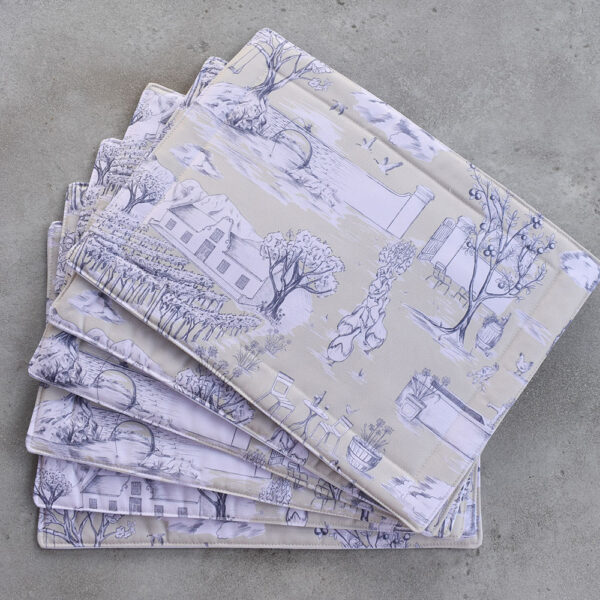 Toile du Cap Placemats (Sandy)