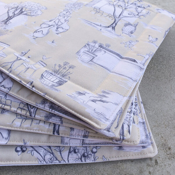 Toile du Cap Placemats (Sandy)