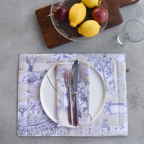 Toile du Cap Napkins (Sandy)