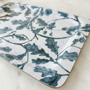 Small Melamine Tray - Great Oaks Blue