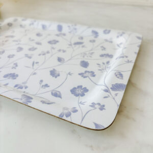 Small Melamine Tray - Petite Floral (Lavender)