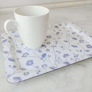 Small Melamine Tray - Petite Floral (Lavender)