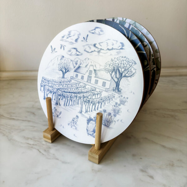 Pot Stand - Toile du Cap (Classic Blue)