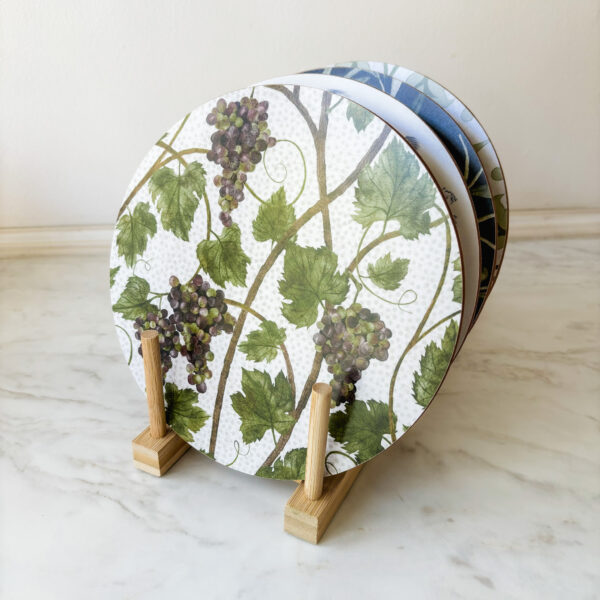 Heat-resistant Pot Stand - Grape Vine design