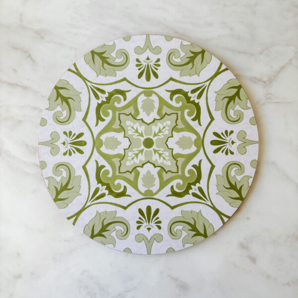 Heat-resistant Pot Stand - Cape Green tile