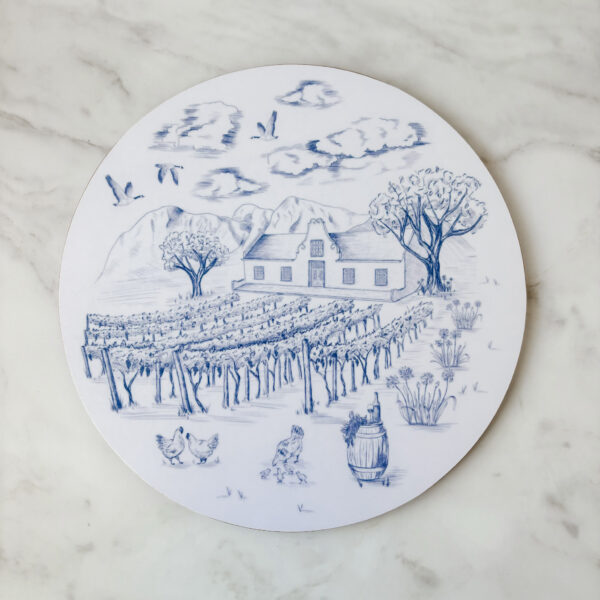 Pot Stand - Toile du Cap (Classic Blue)