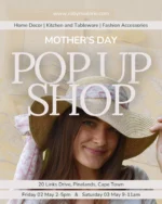 ✨ POP-UP SALE ✨ right in time for MOTHER’S DAY💛

Get 30% off select items and spoil your mom with beautiful and timeless gifts💐

• 100% Silk Scarves
• Stain Resistant Table Linens and Kitchenware 
• Trays and Pot Holders 
• Scatter Cushions 
… and so much more! 

All featuring our unique, hand drawn @robynvalerie_ patterns 🎨

📍20 Links Drive, Pinelands, Cape Town 
🗓️ Friday 02 May, 2-5pm 
  Saturday 03 May, 9-11am 

#robynvalerie #capetownpopup #buylocalza #mothersdayspecial #mothersdaygifts #capetowndesign #silkscarves #tablewares #kitchenwares #homedecor
